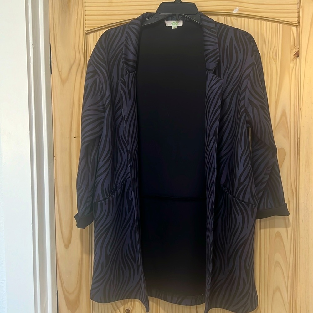 Zebra Stripe Blazer